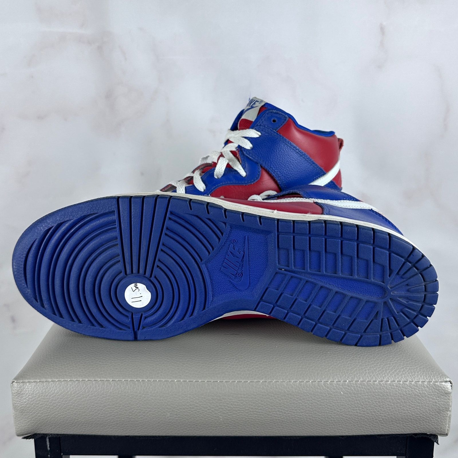 Nike Vintage 2003 Nike Dunk High LA Clippers Size US 11.5 / EU 44-45 - 13 Thumbnail