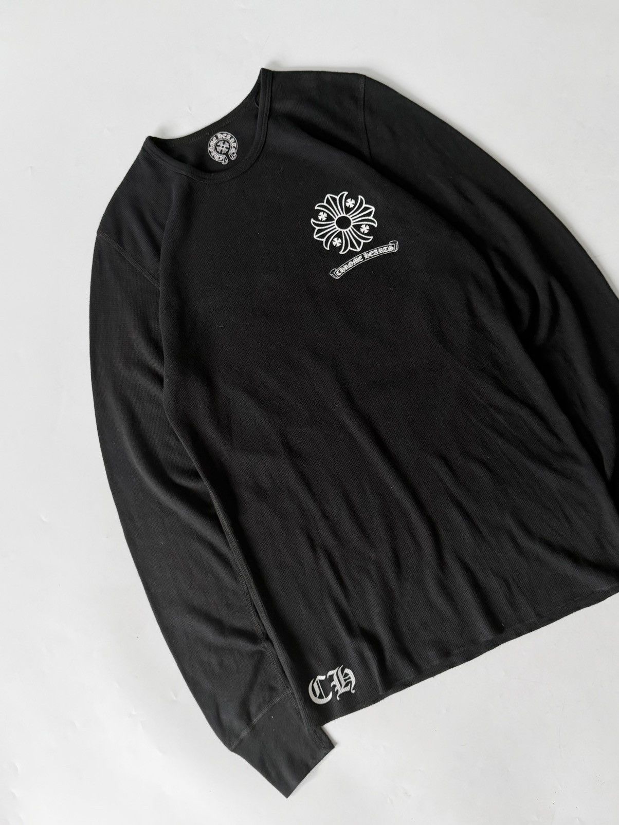 Chrome Hearts Chrome Hearts Cross Scroll Thermal Long Sleeve Size US M / EU 48-50 / 2 - 3 Thumbnail
