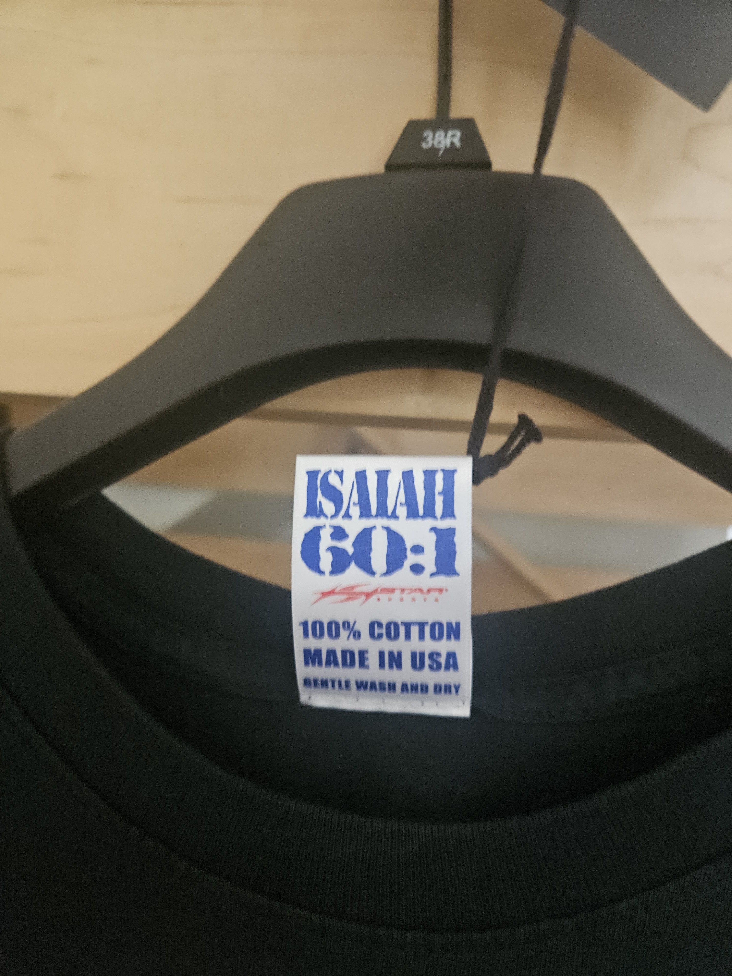 HELLSTAR Holy State Lambs Basketball Black T Shirt Size US L / EU 52-54 / 3 - 5 Thumbnail