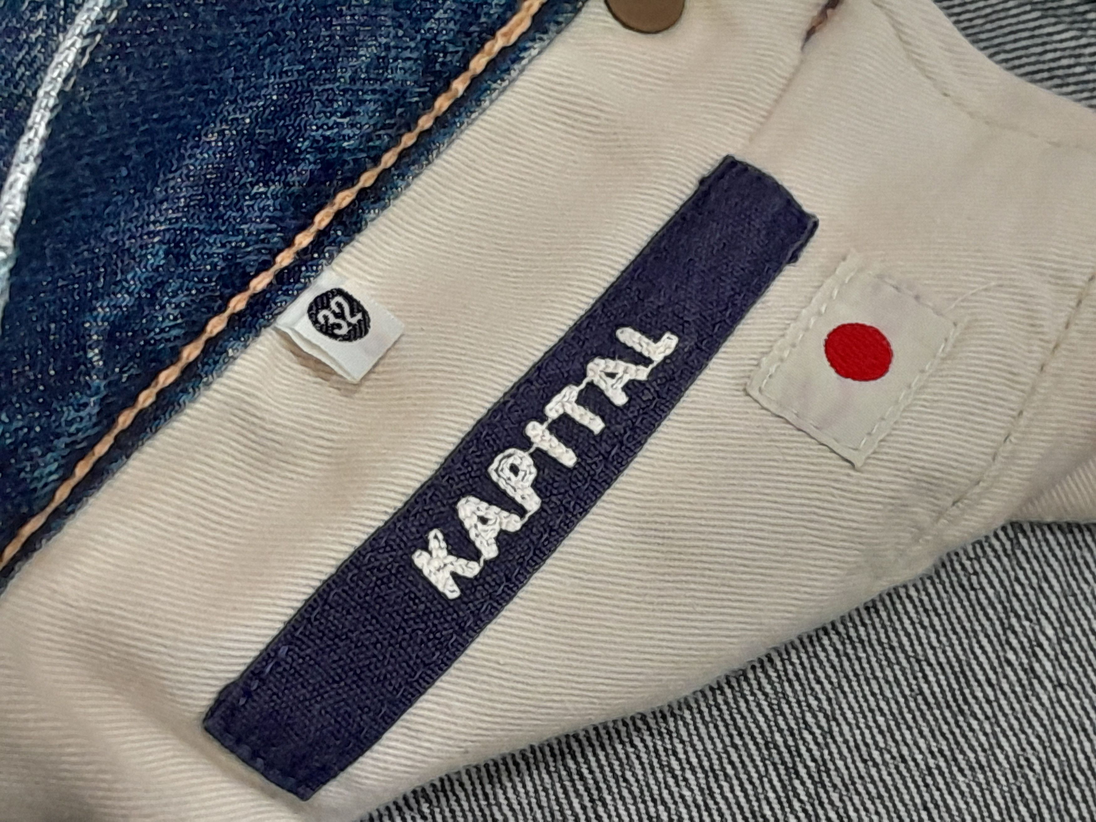 Kapital KAPITAL Jeans Flare Bell Bottom Bootcut Vintage Size US 33 - 10 Thumbnail