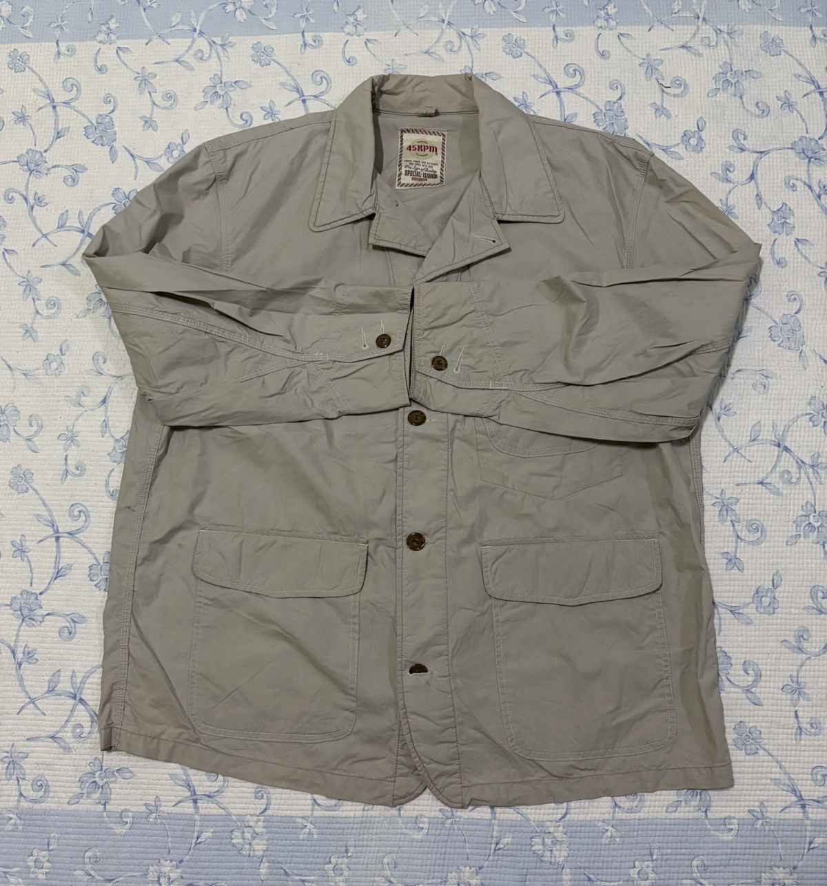 45rpm Japanese 45rpm Branded Jacket Size US L / EU 52-54 / 3 - 4 Thumbnail