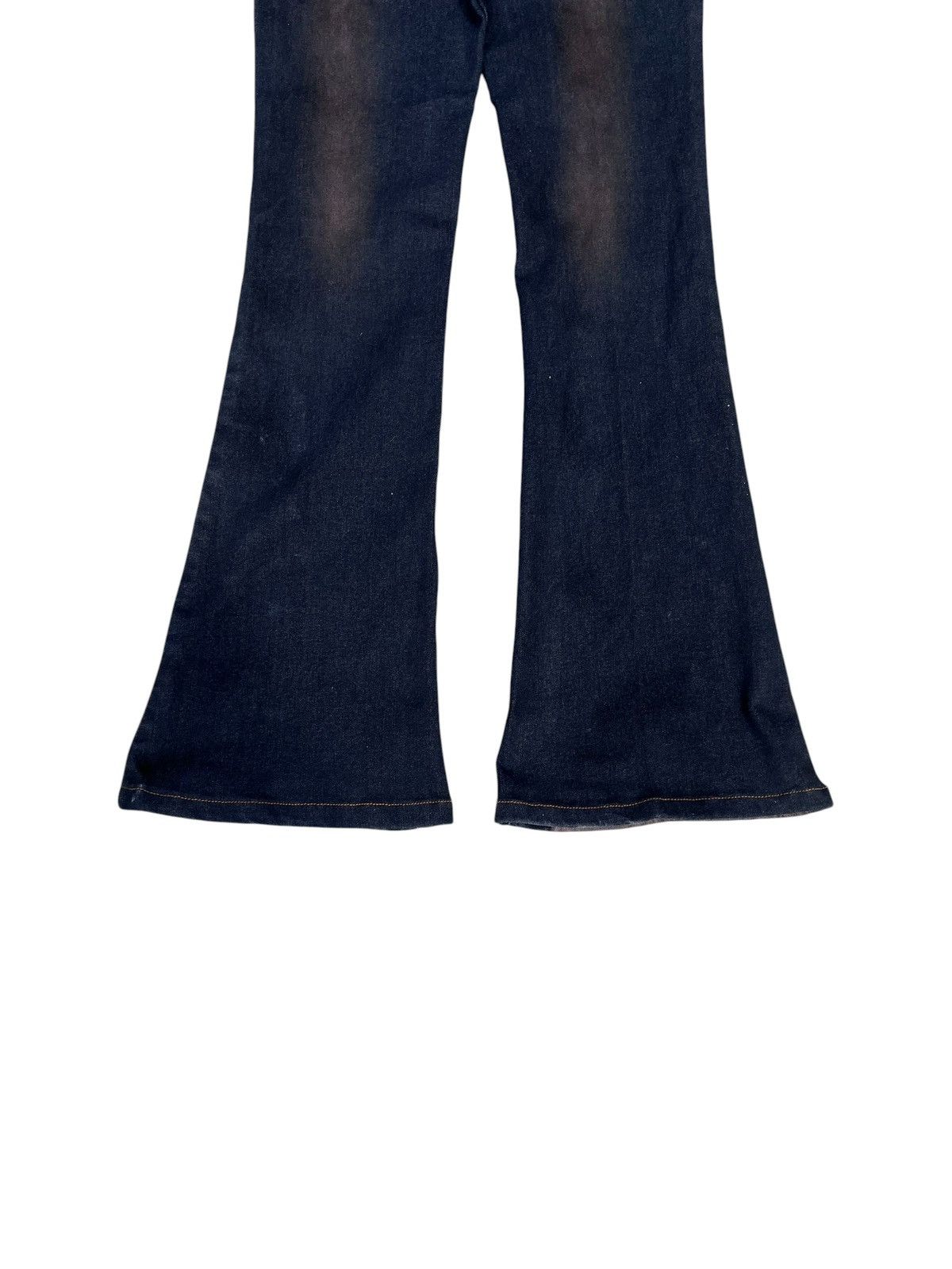 Japanese Brand Kesson Flare Denim Pants Size US 27 - 7 Thumbnail