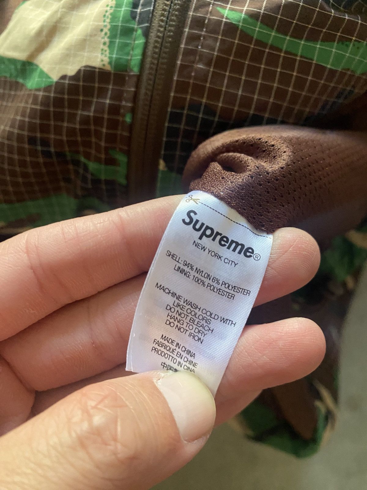 Supreme Supreme Support Unit Nylon Ripstop Jacket Camo FW21 Size US XL / EU 56 / 4 - 7 Thumbnail