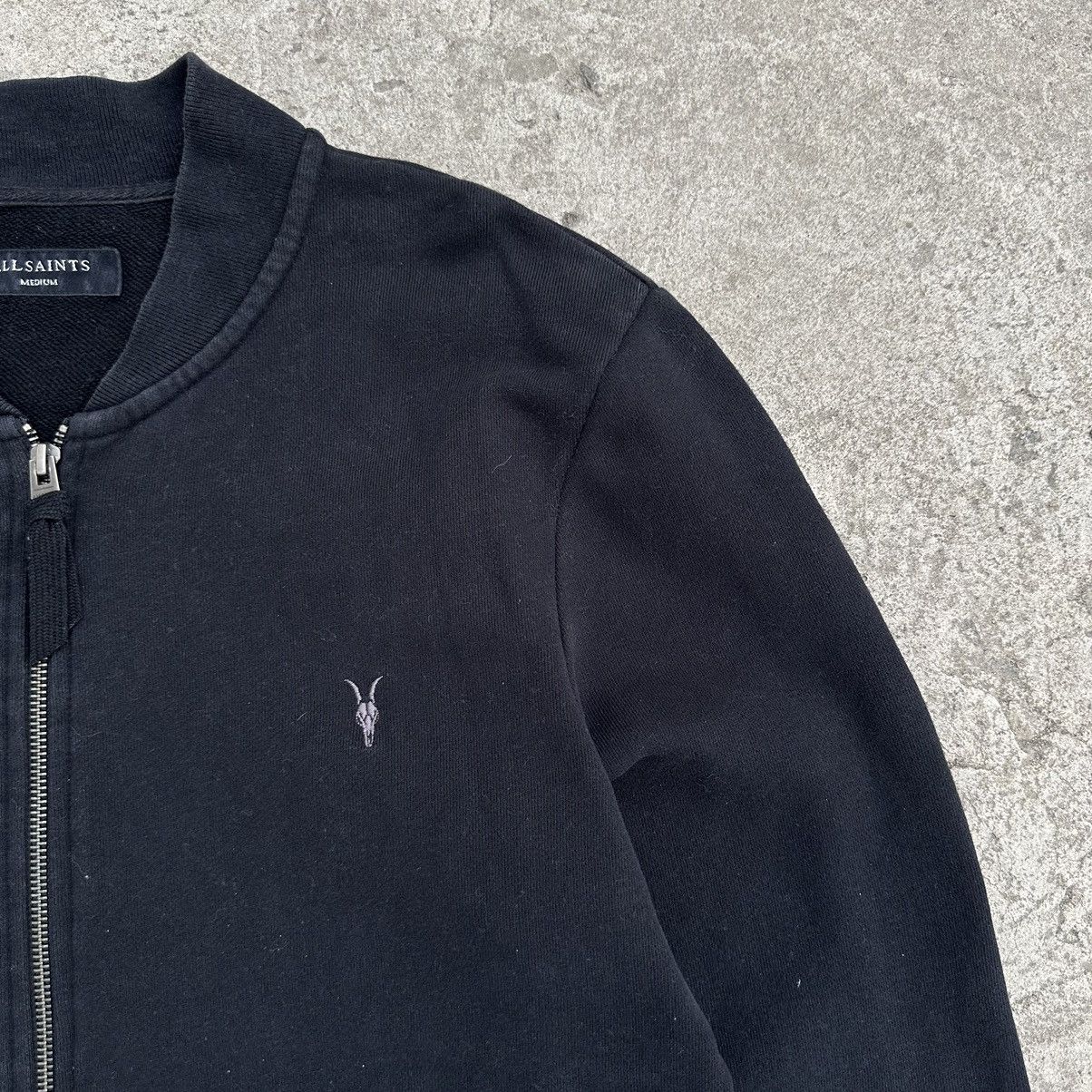 Allsaints Vintage Allsaints Zip Bomber Sweater Old Money 00s Y2K Size US M / EU 48-50 / 2 - 6 Thumbnail