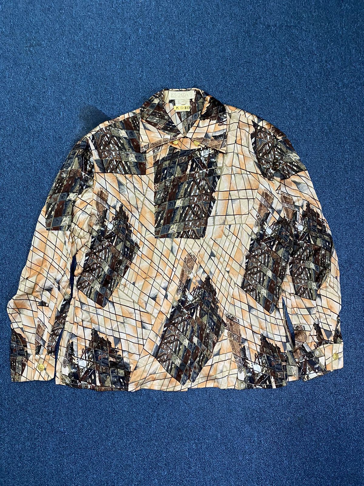 Escada Vintage Escada By Margaretha Rey Geometric Pattern Size M / US 6-8 / IT 42-44 - 1 Thumbnail