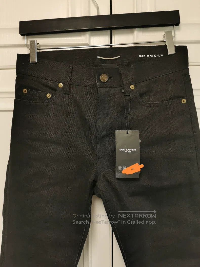 Saint Laurent Paris Saint Laurent Paris Knee Cut Denim Jeans i Size US 28 / EU 44 - 4 Thumbnail