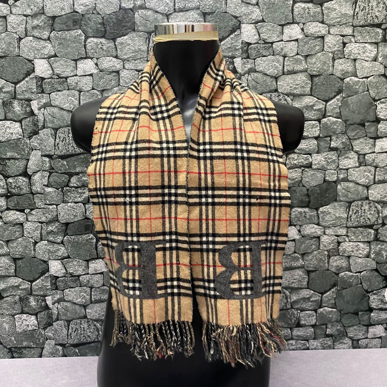 Burberry Prorsum Vintage 90s Burberry Exclusive by Scotland Scarf Size ONE SIZE - 4 Thumbnail