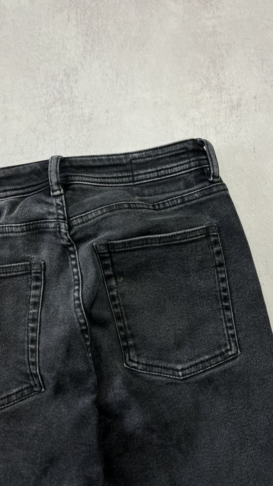 Acne Studios Acne Studios Bla Konst Peg Used blk jeans denim pants Size 29" - 13 Thumbnail