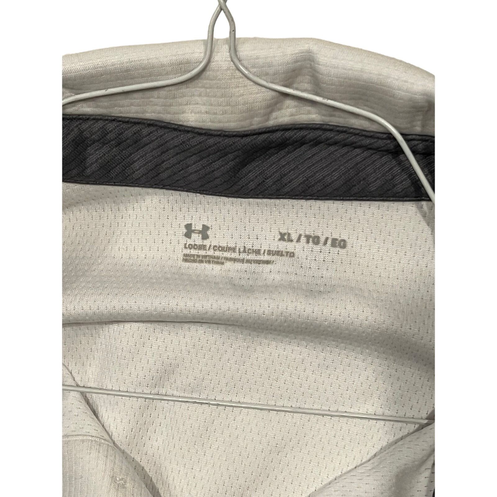Under Armour Under Armour Loose Playoff Polo Shirt White Mens XL Size US XL / EU 56 / 4 - 3 Thumbnail