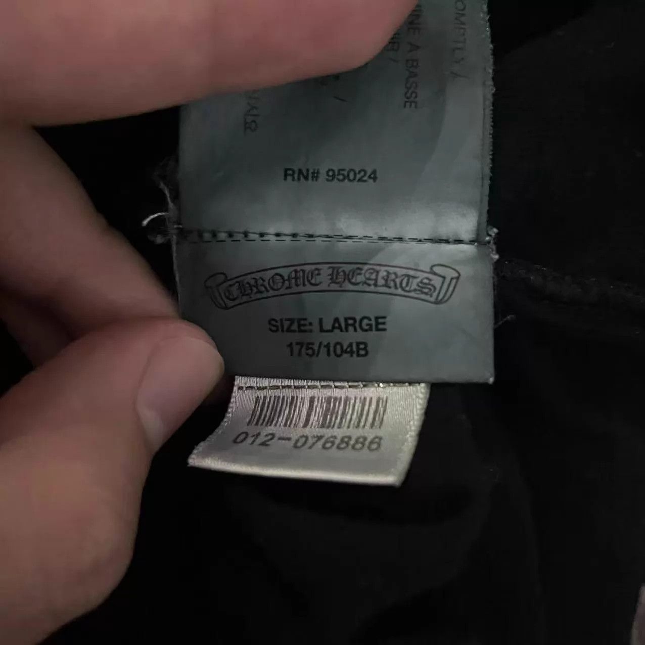 Chrome Hearts Chrome Hearts Black Back Phantom Cross Short Sleeve L Size US L / EU 52-54 / 3 - 4 Thumbnail