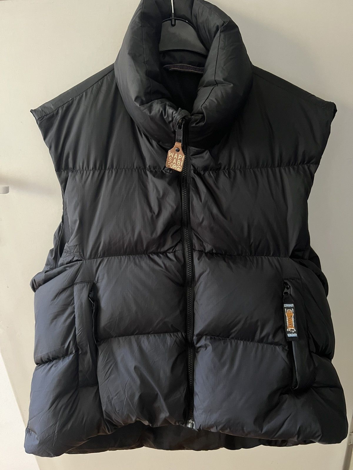 Kapital Kapital Rip-Stop Nylon Down Burger Keel Vest Black Sz- S (1) Size US S / EU 44-46 / 1 - 1 Thumbnail