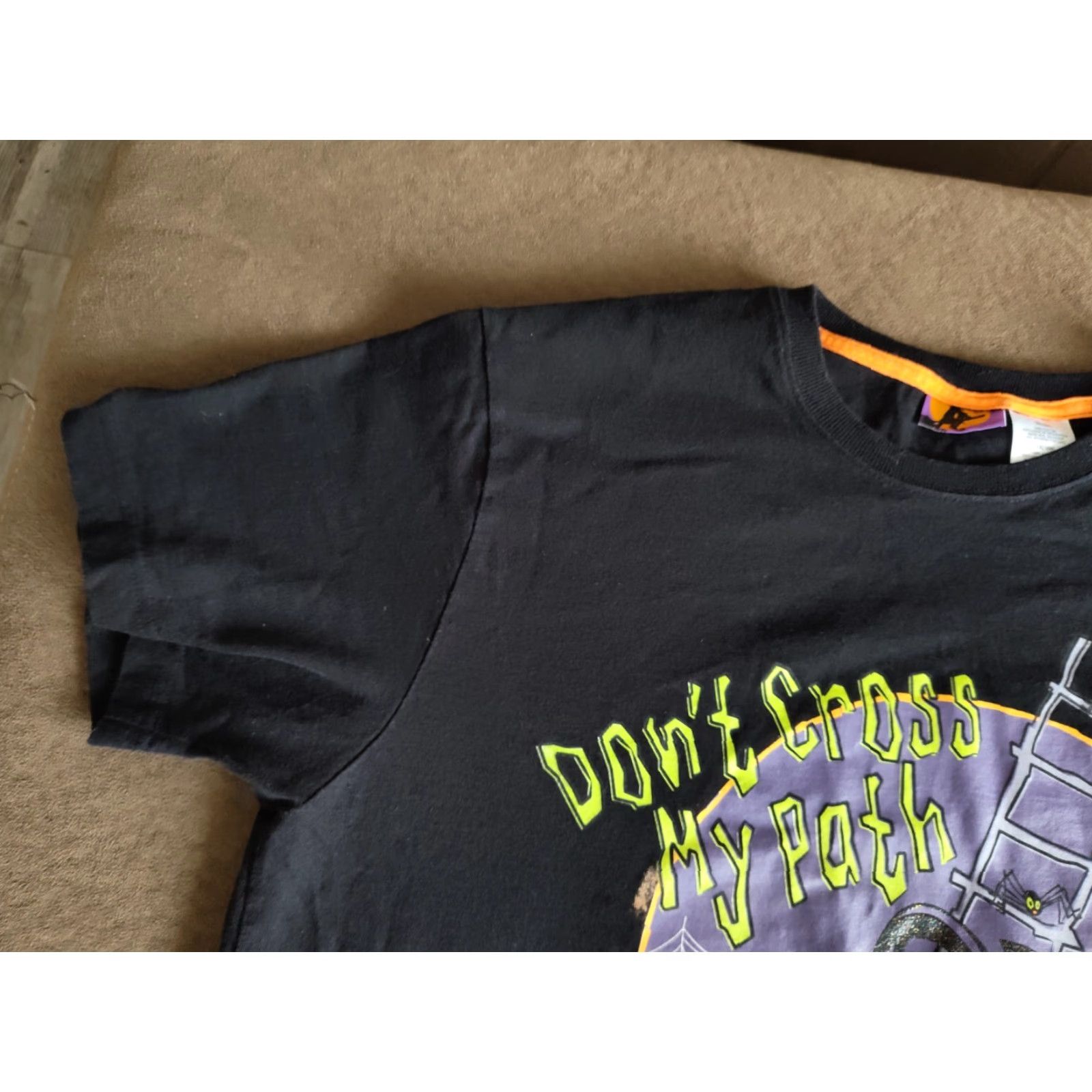 Vintage VINTAGE Halloween 13 Black Cat T-Shirt Women Plus Size 16W Short Sleeve 90s Halloween Costume Size XXL / US 16-18 / IT 52-54 - 5 Thumbnail