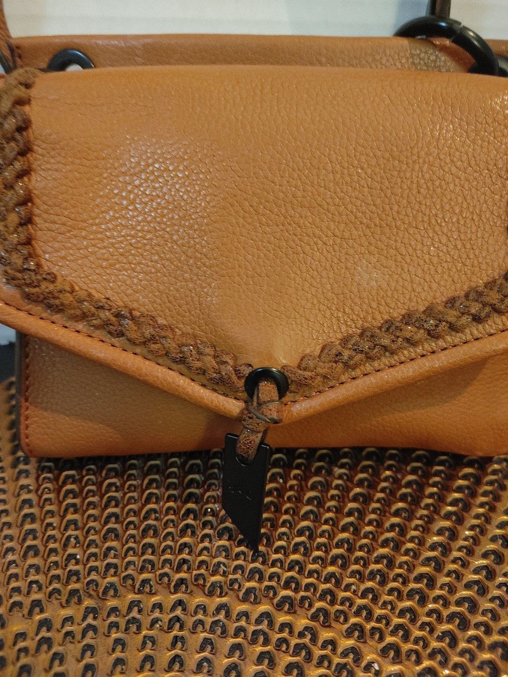 G/FORE Foley + Corinna Violetta Flat Leather Crossbody Size ONE SIZE - 3 Thumbnail