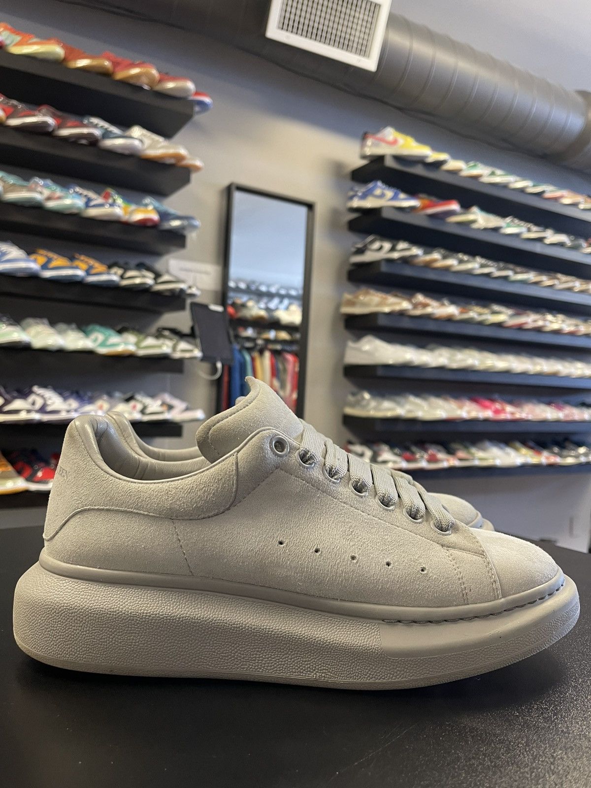 Alexander McQueen Size 8US/41EU - Alexander McQueen Oversized 'Cool Grey” Size US 8 / EU 41 - 3 Thumbnail