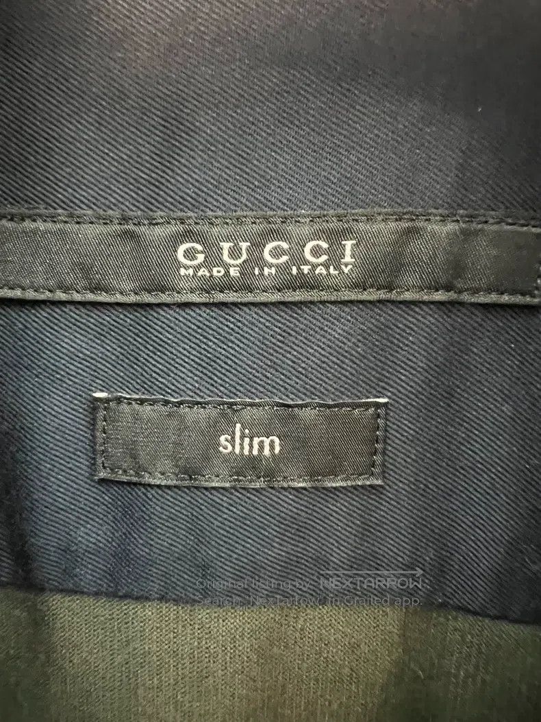 Gucci Gucci Size 41 Corduroy shirt Size US XXS / EU 40 - 3 Thumbnail
