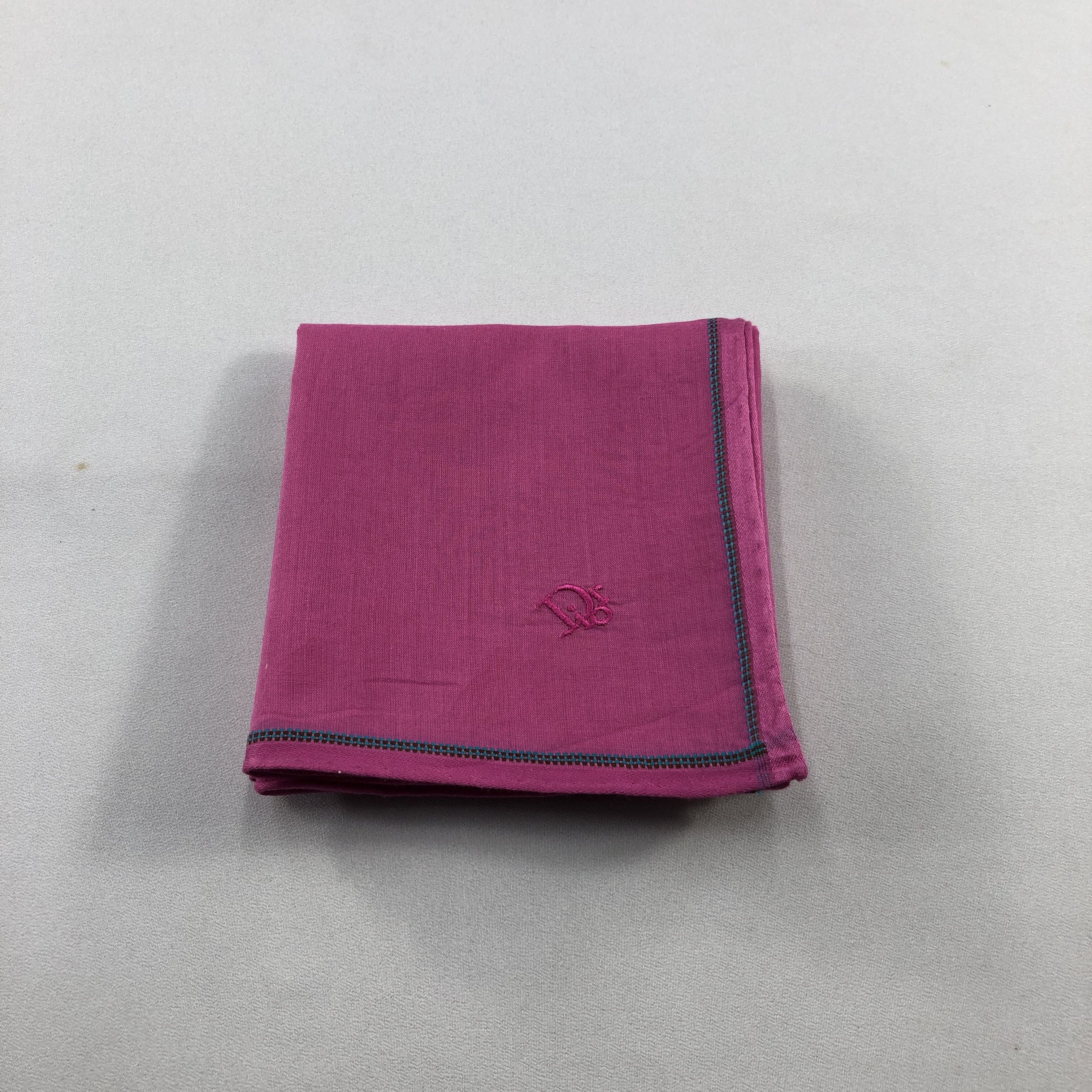 Christian Dior Monsieur Christian Dior Handkerchief Neckerchief Bandana H3056 Size ONE SIZE - 6 Thumbnail
