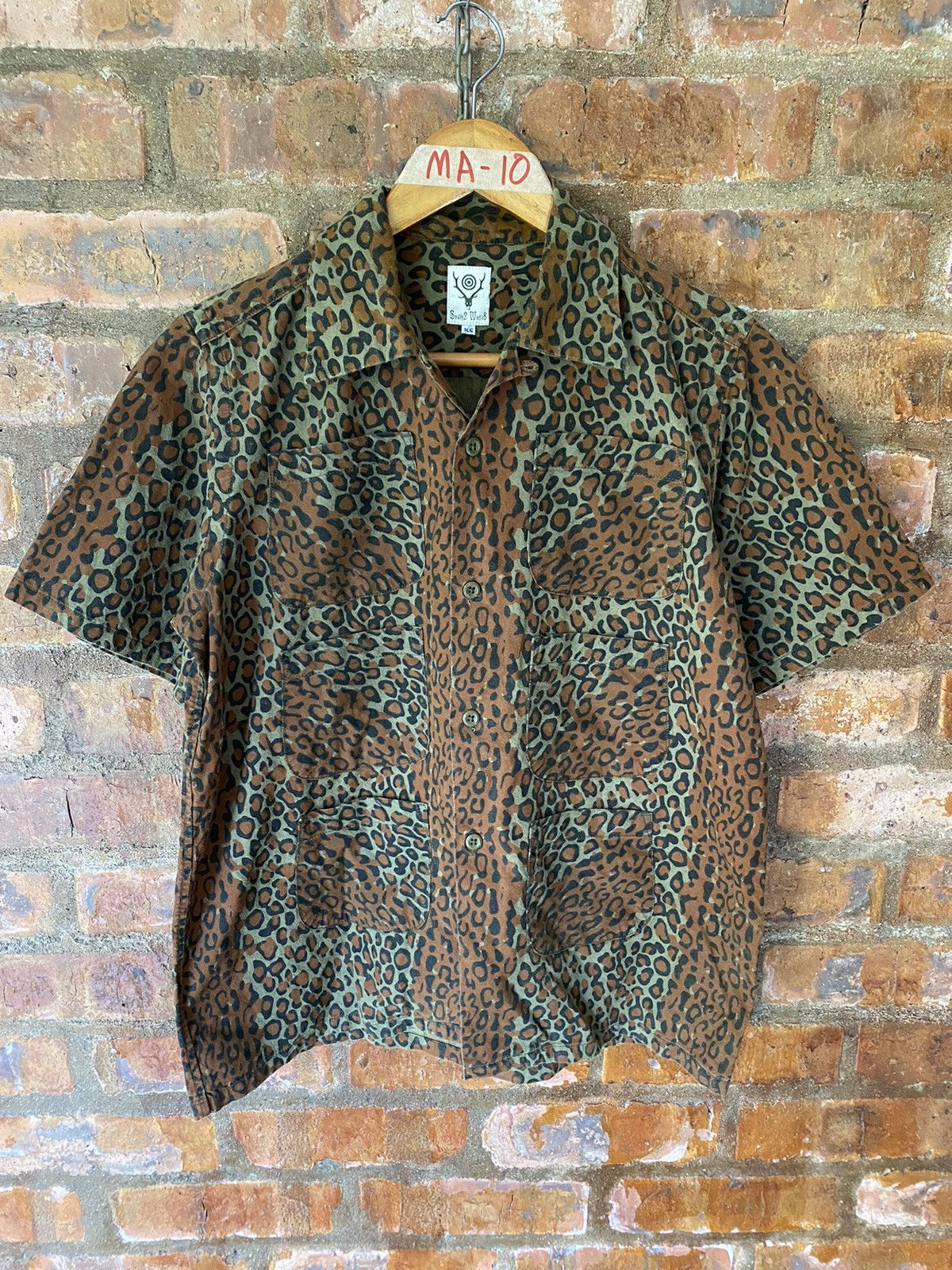 South2 West8 2000s S2W8 6 Pocket leopard shirt Size US S / EU 44-46 / 1 - 2 Thumbnail
