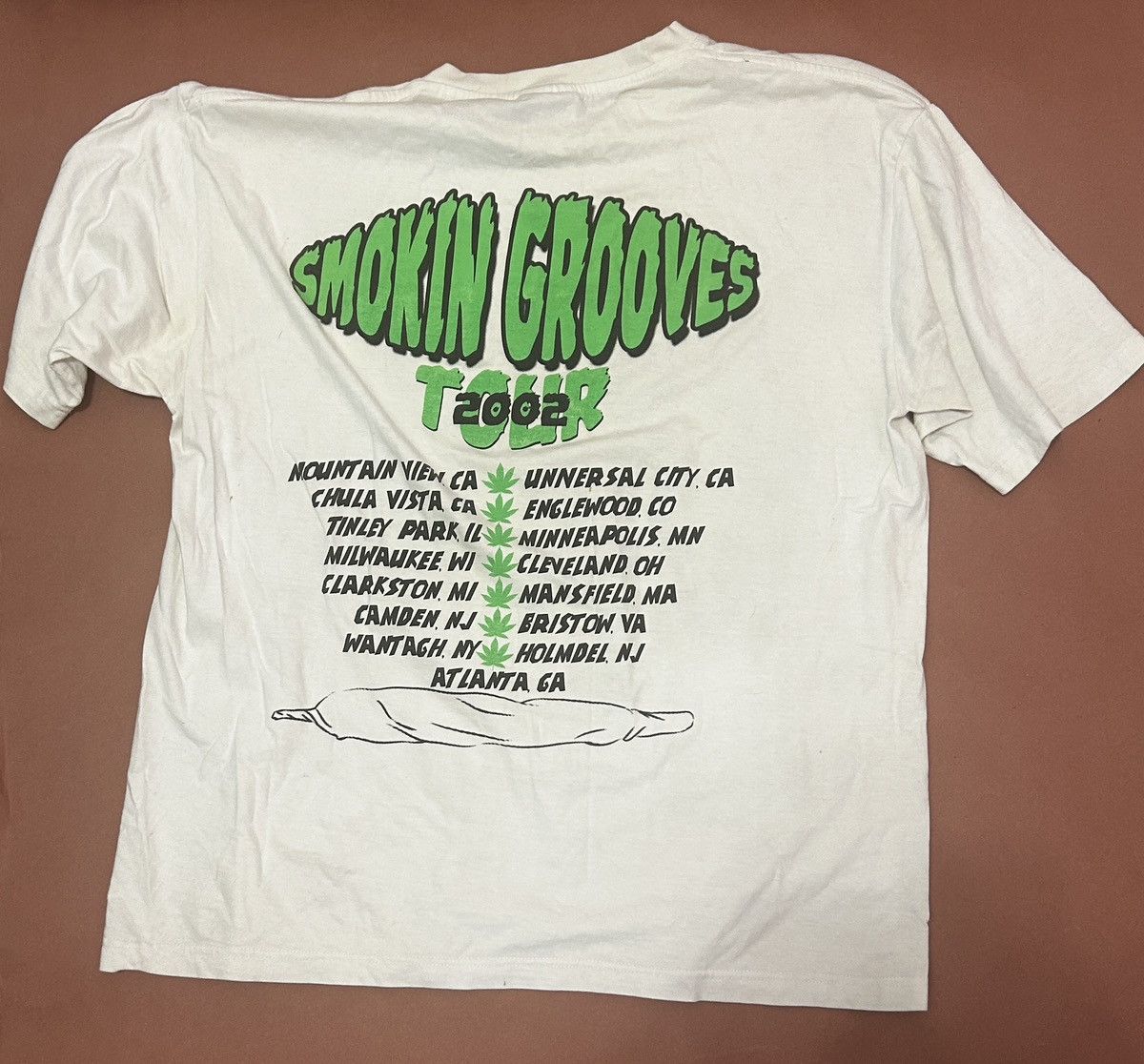 Other Rap Tees × Tour Tee × Vintage 2002 Smokin Grooves Tour Tee Size US XL / EU 56 / 4 - 3 Thumbnail