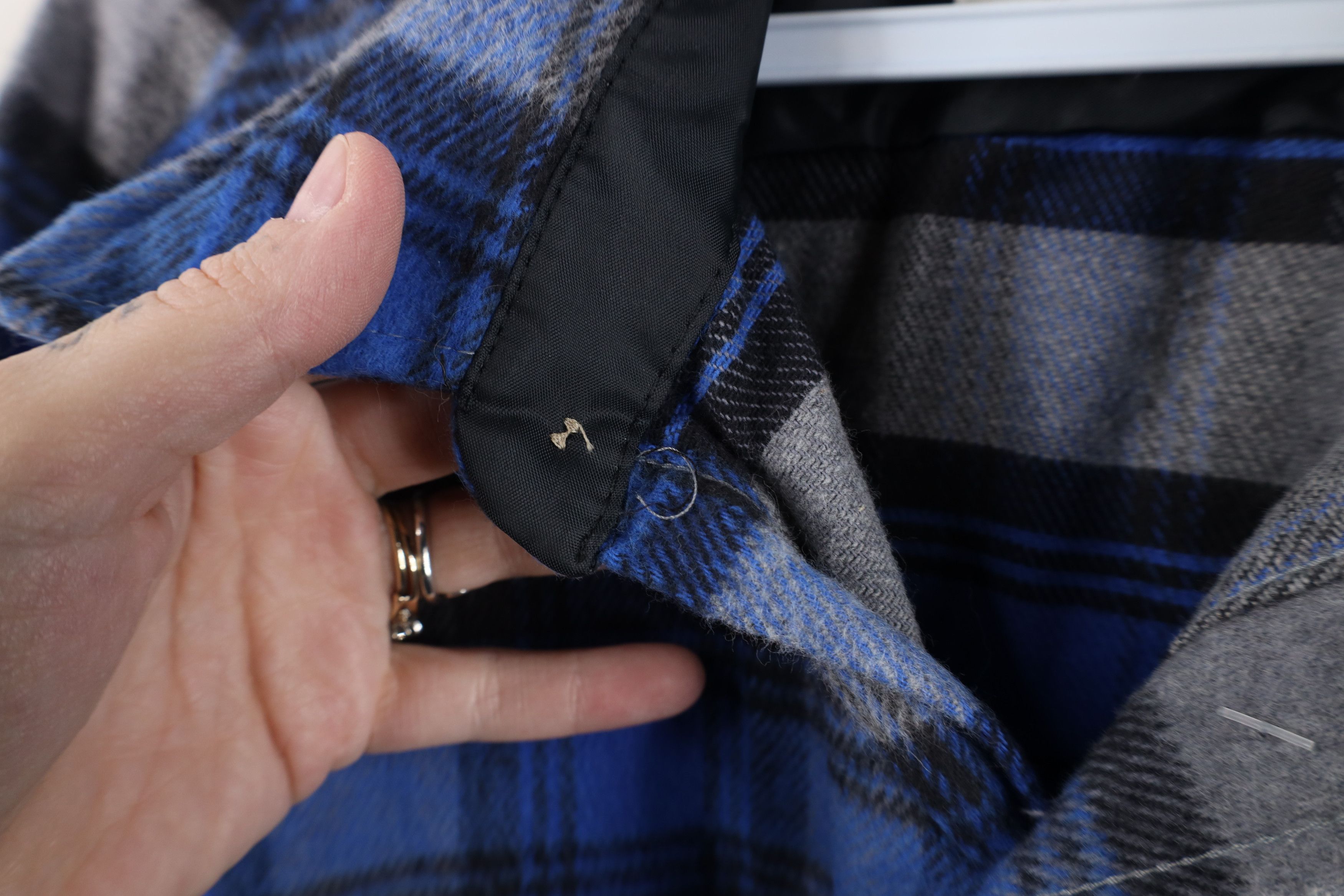 Vintage Deadstock Vintage 90s Streetwear Button Shirt Plaid USA Size US XL / EU 56 / 4 - 7 Thumbnail