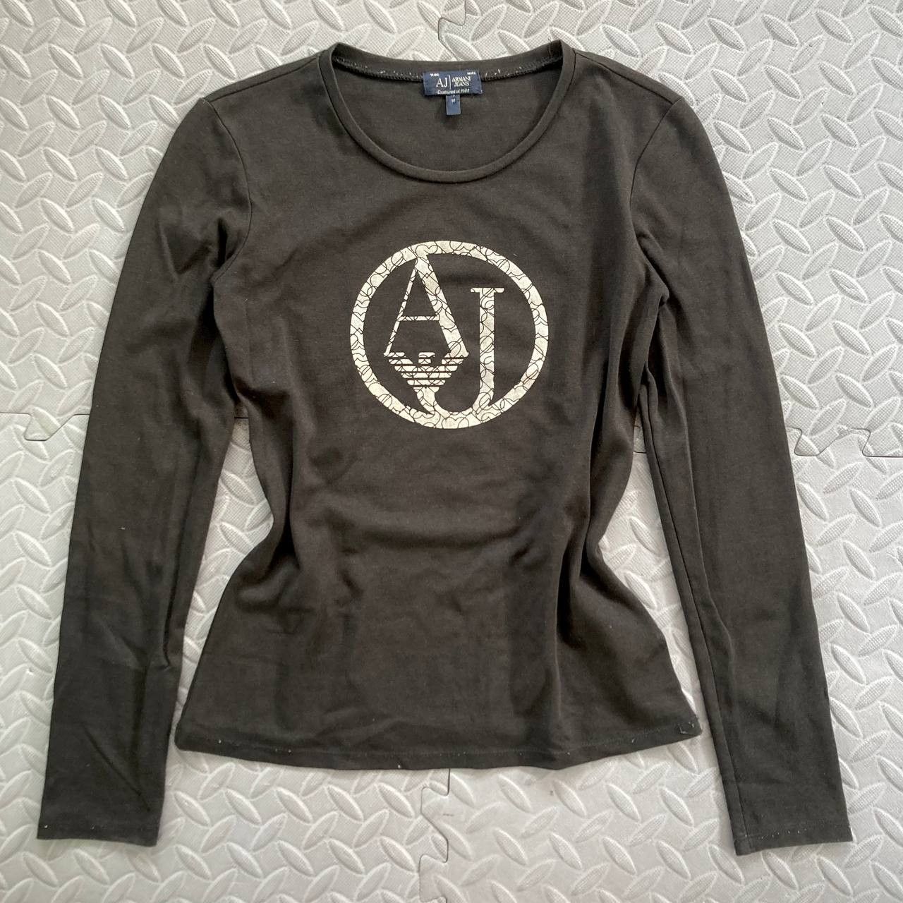 Armani Armani Jeans – Y2k Long sleeves Top Size XS / US 0-2 / IT 36-38 - 1 Thumbnail