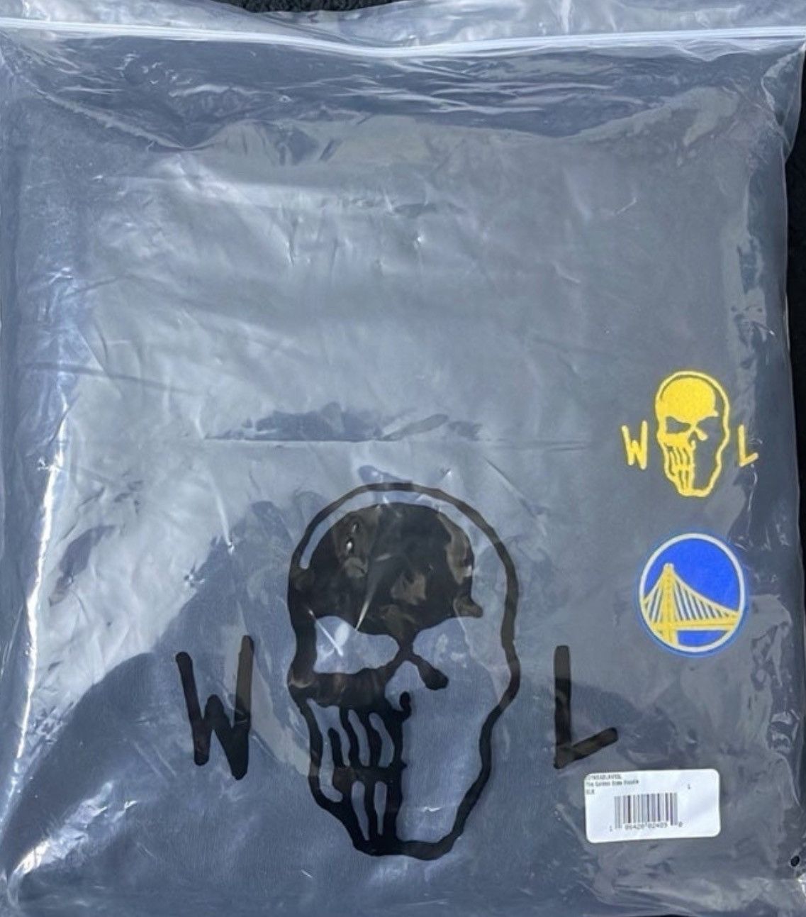 image of NBA x Warren Lotas Golden State Warriors in Black, Men's (Size Large)