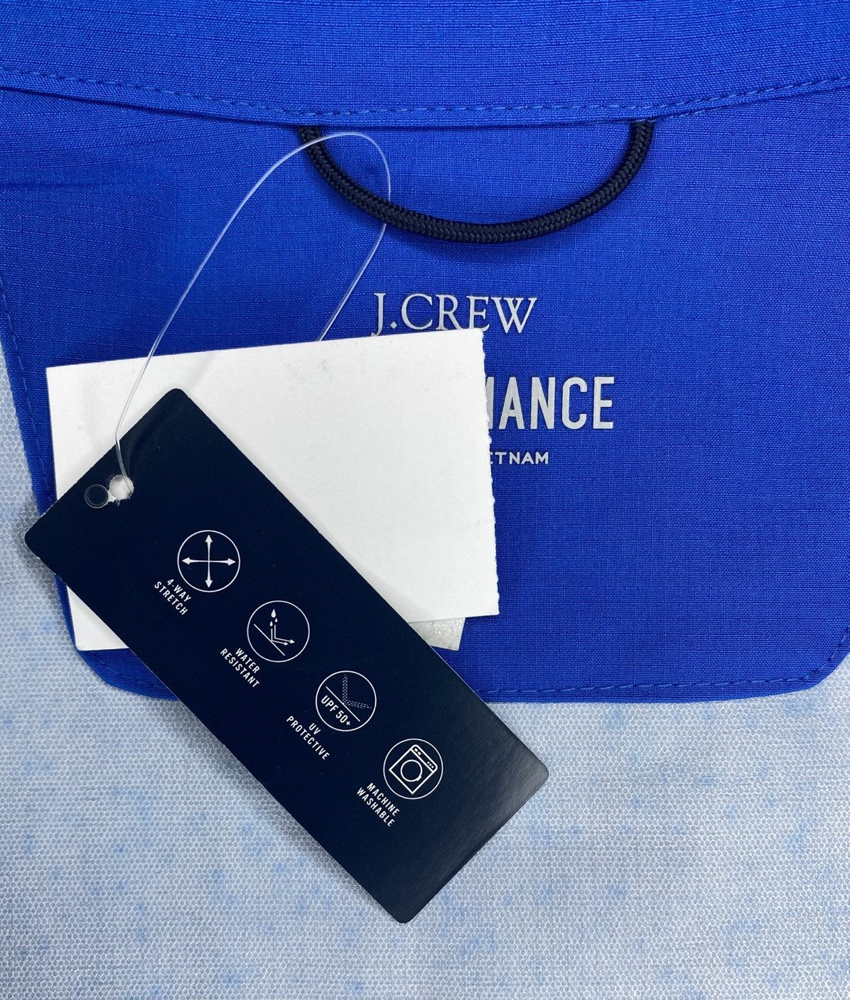 J.Crew NWT $128 J Crew Blue Lightweight Performance Jacket Med Size US M / EU 48-50 / 2 - 5 Thumbnail