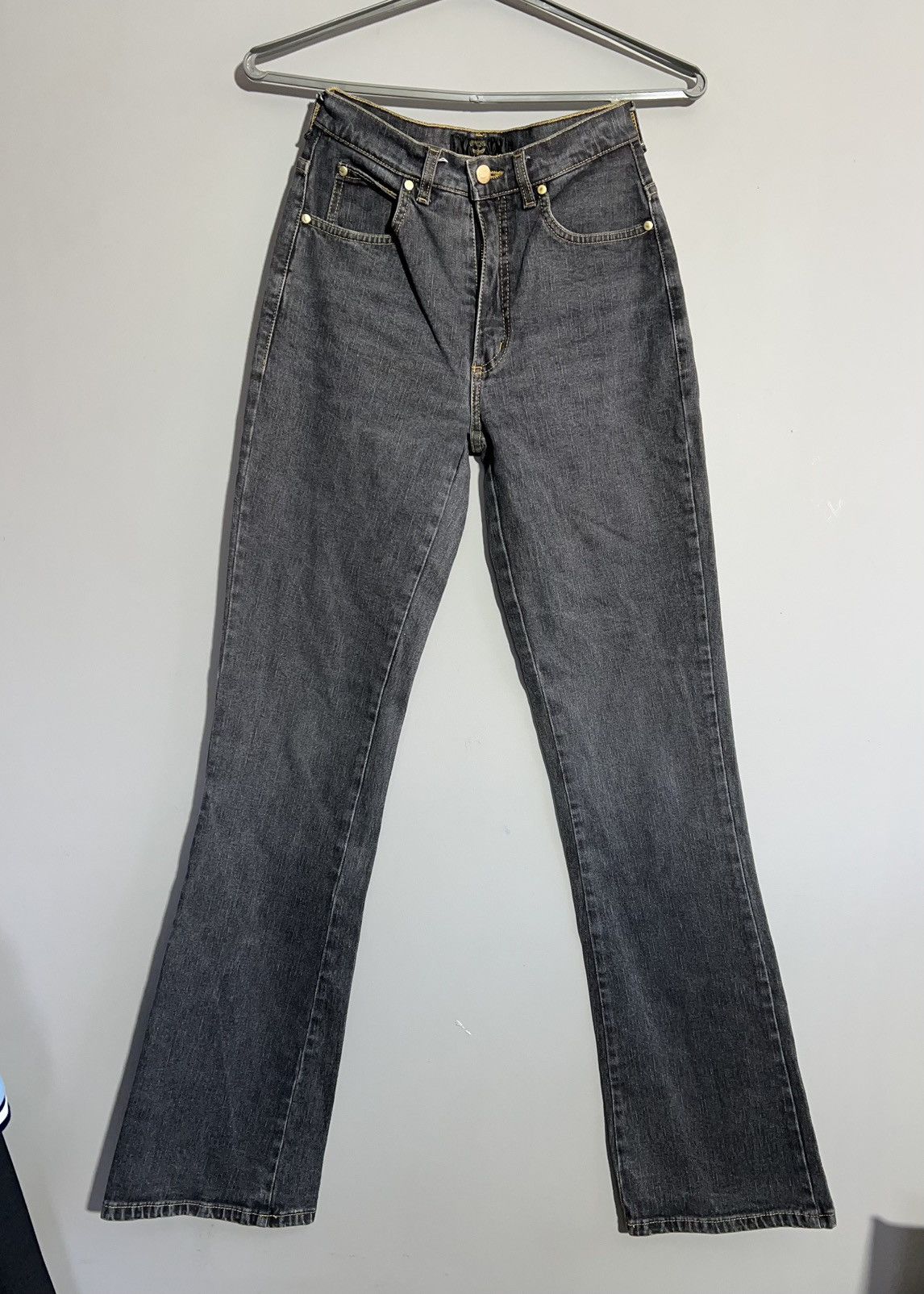 MCM × Vintage Vintage MCM Washed Gray Jeans Denim Pants Size 27" / US 4 / IT 40 - 6 Thumbnail
