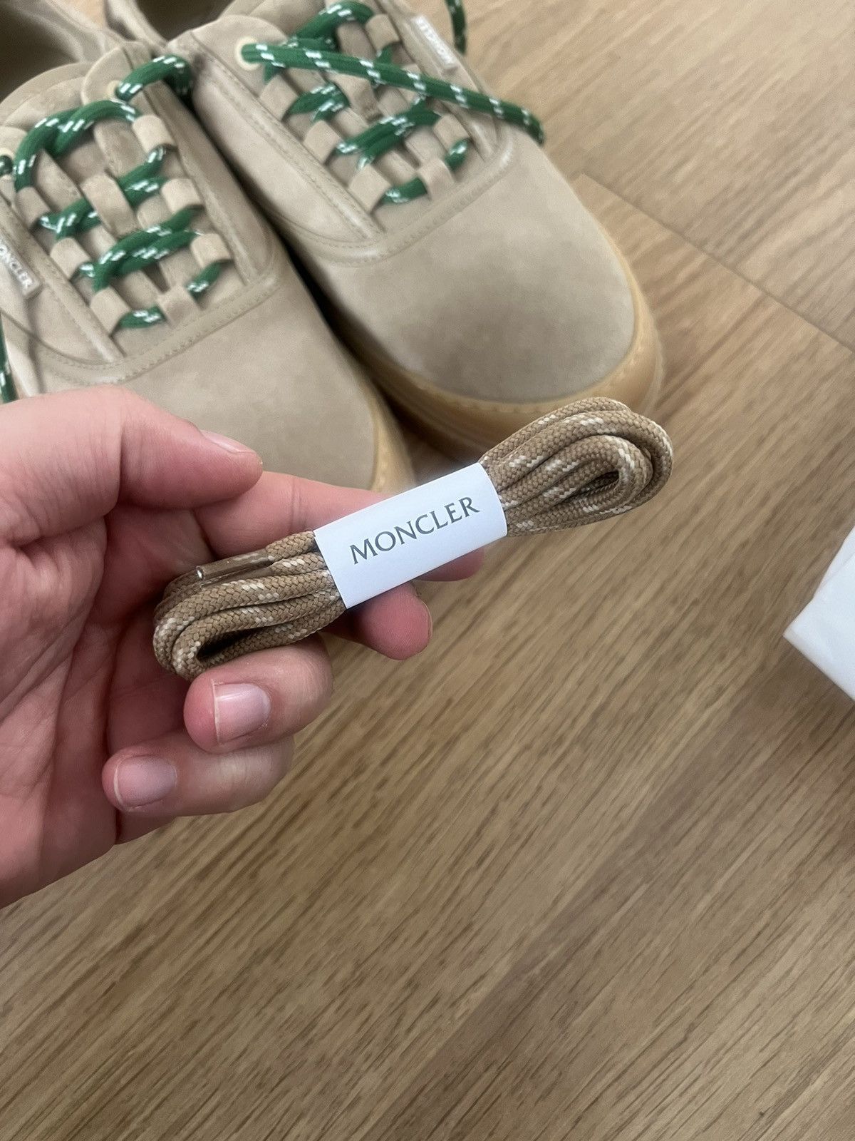 Moncler Vera Leisure Suede Trainers Size US 11 / EU 44 - 8 Thumbnail