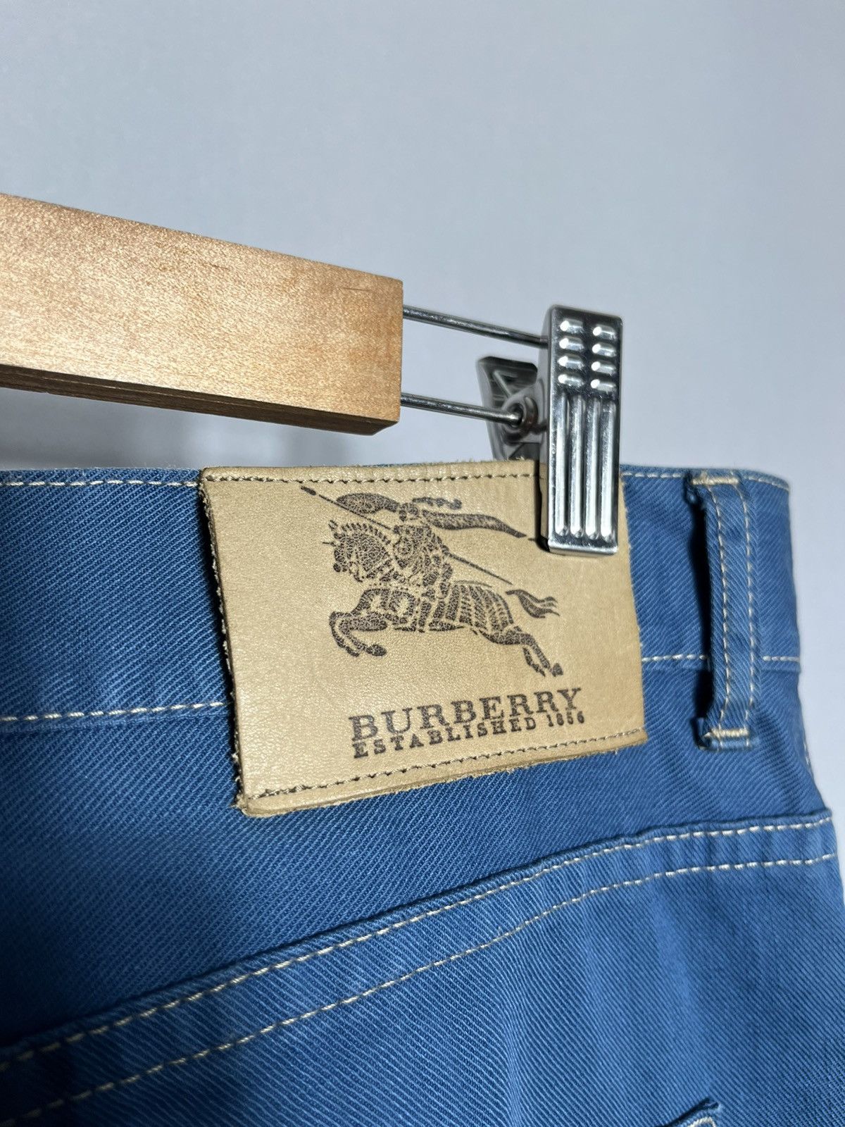 Burberry Burberry denim jeans blue men’s trousers pants cotton Size US 38 / EU 54 - 4 Thumbnail
