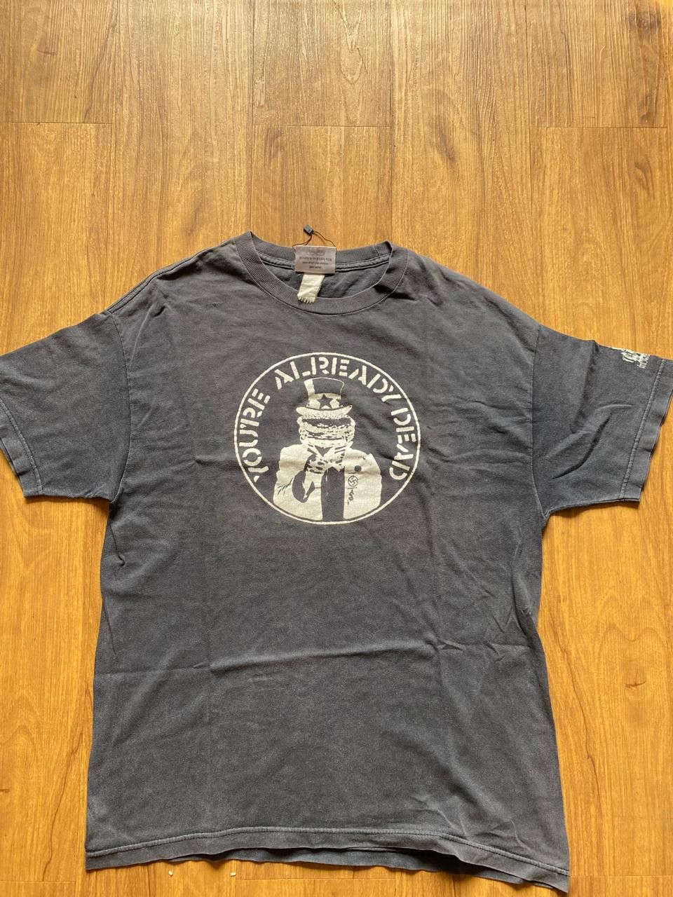Rap Tees × Vintage You re already dead tshirt invisible:man Size US XL / EU 56 / 4 - 1 Thumbnail