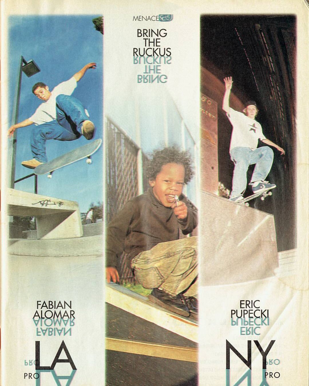 World Industries [SOLD] 1990' Menace Skateboards Size US XL / EU 56 / 4 - 3 Thumbnail