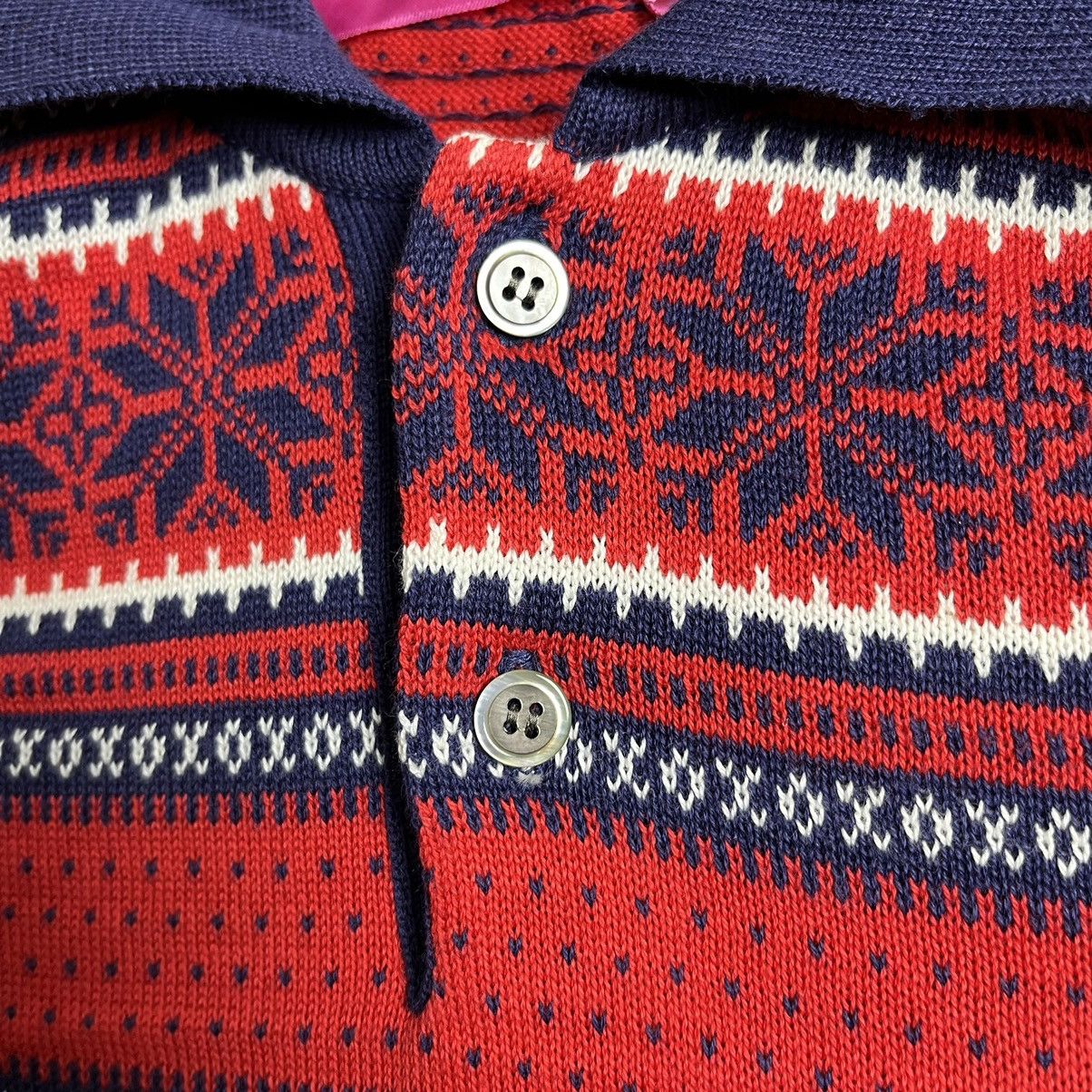Junya Watanabe Junya Watanabe CDG Man Runway 2005 Nordic / Knit Polo Shirt Size US S / EU 44-46 / 1 - 5 Thumbnail