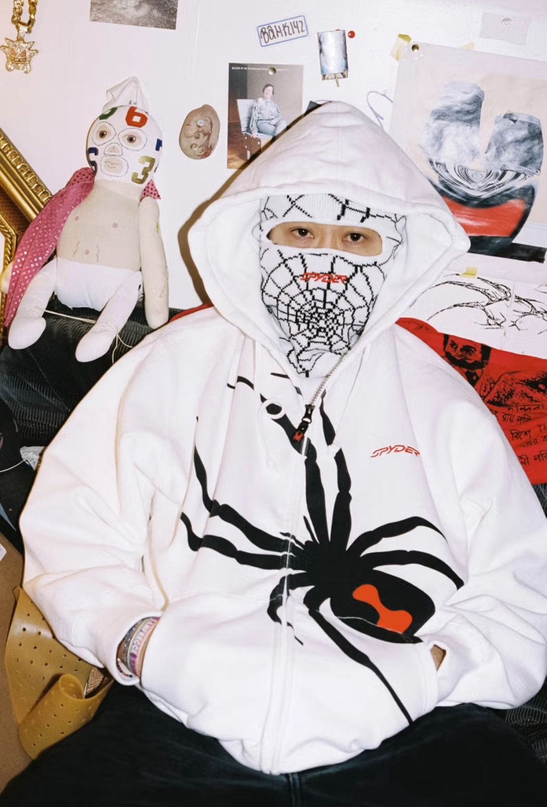 Spyder × Supreme Supreme x Spyder Balaclava in ‘White’ Size ONE SIZE - 2 Thumbnail