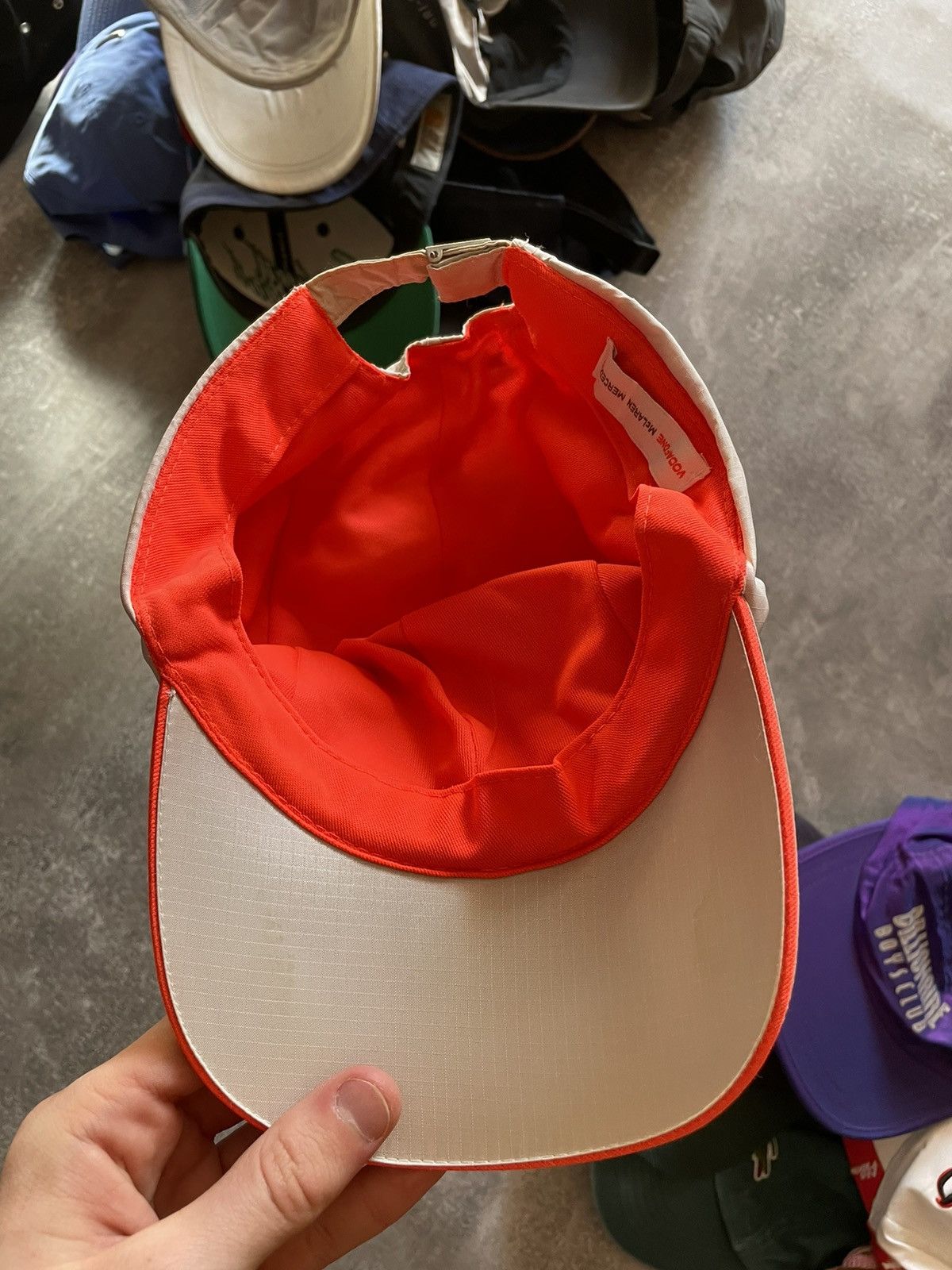Malcolm McLaren × Mercedes-Benz × Vintage Vintage Vodafone McLaren Mercedes Racing Cap Size ONE SIZE - 7 Thumbnail