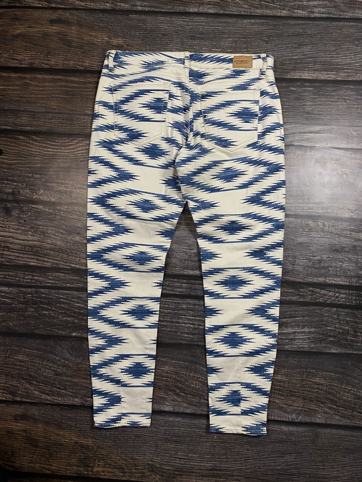 Denim & Supply Ralph Lauren × Vintage Ralph Lauren RRL Denim Supply rare denim pants Size 31" - 6 Thumbnail