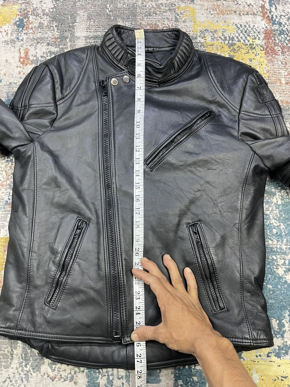 Harley Davidson Vtg Genuine Leather Padded Panel Motorcycle Jacket Size US M / EU 48-50 / 2 - 15 Thumbnail