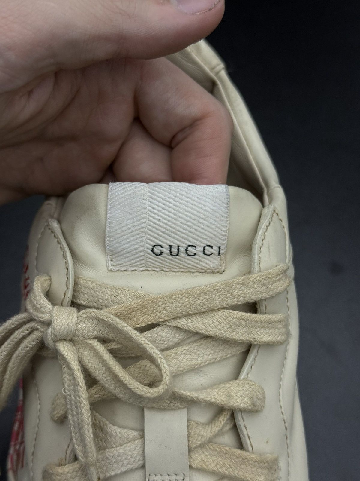 Gucci Gucci Rhyton Sneakers Size 11.5G/12US Size US 12 / EU 45 - 15 Thumbnail