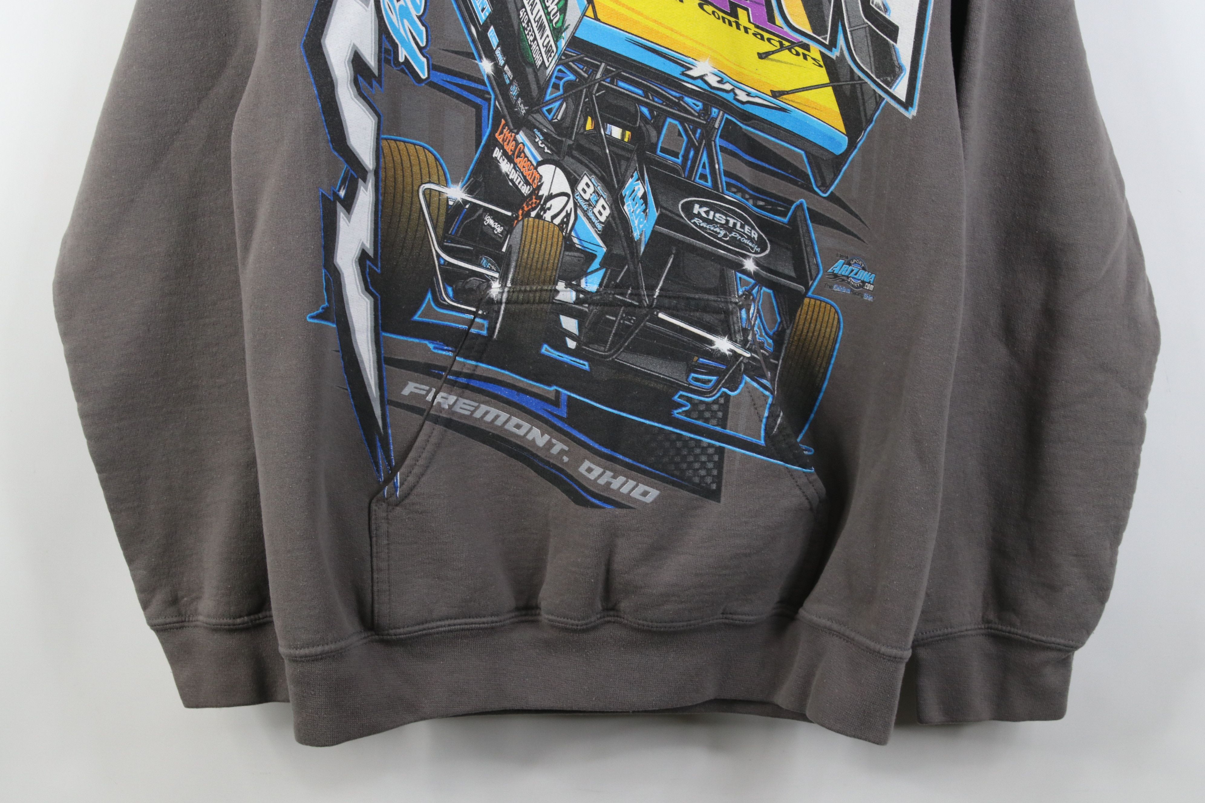 Vintage Y2K Streetwear Kelsey Ivy Racing Hoodie Sweatshirt Gray Size US S / EU 44-46 / 1 - 3 Thumbnail