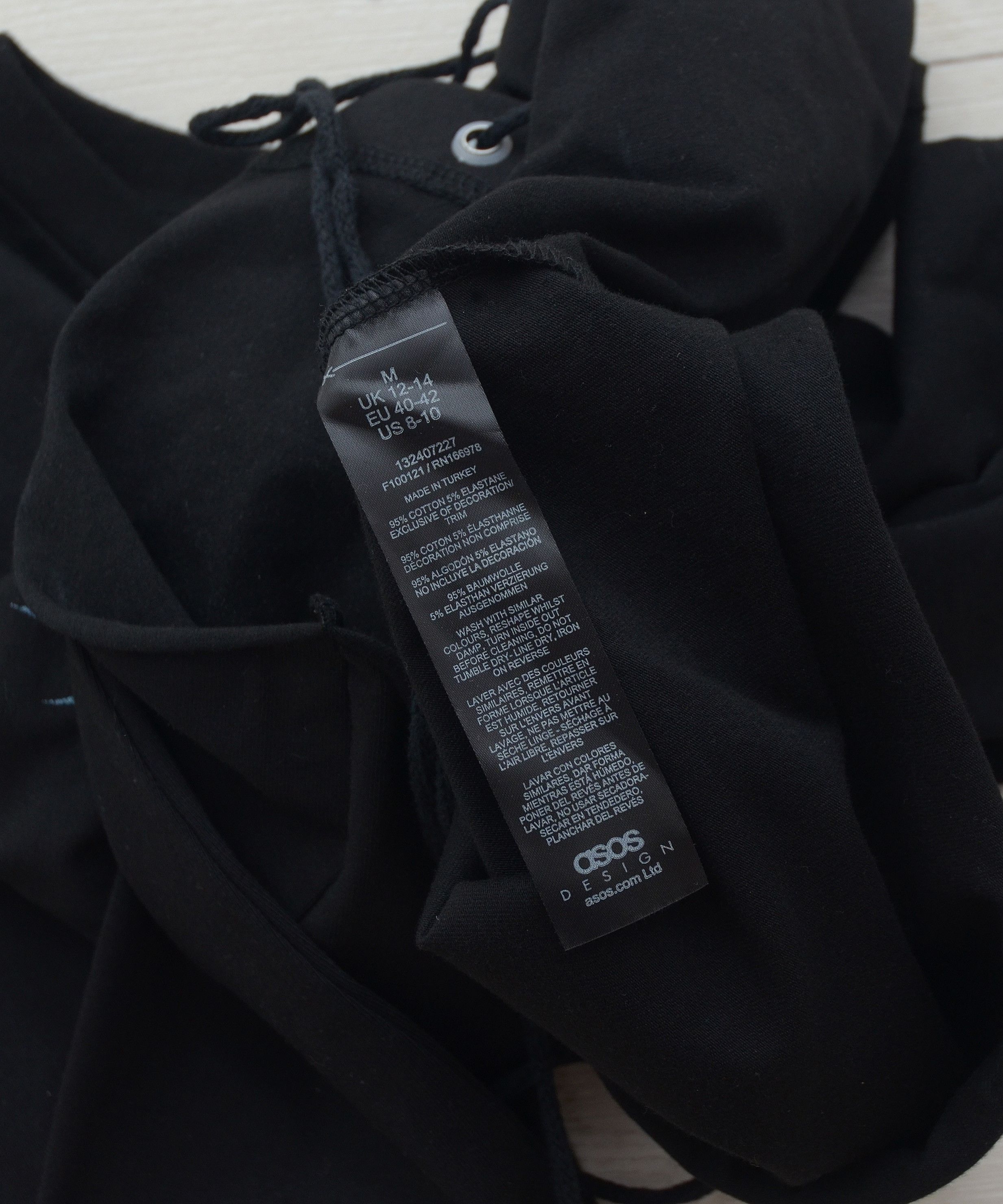 Asos × Vintage ASOS DESIGN Long sleeve top lace up and Rock Graphic Y2K Size US M / EU 48-50 / 2 - 12 Thumbnail