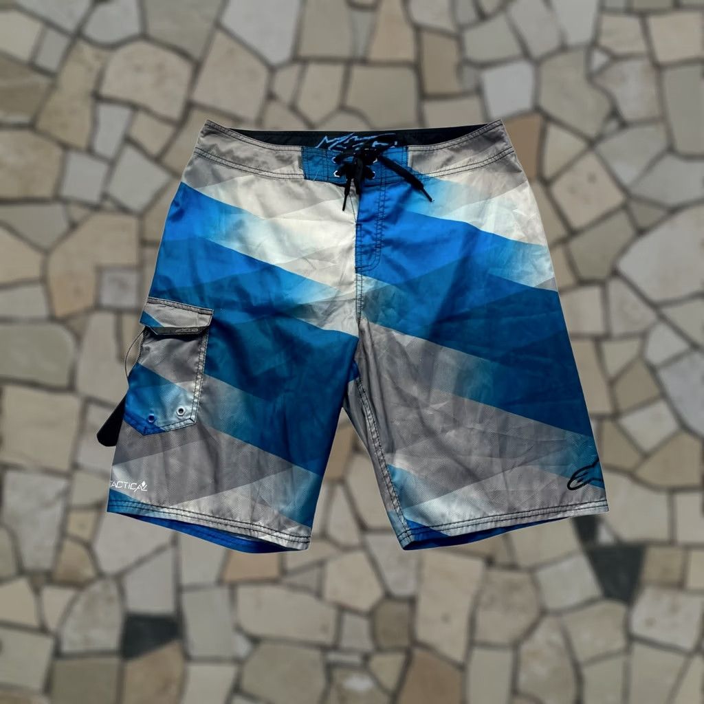 Alpinestars Alpinestars Alpine stars tactical series swim trunks 34 Men Blue Trunks Bottom Mens 34 Swim Color Blue 90s Size US 34 / EU 50 - 1 Thumbnail
