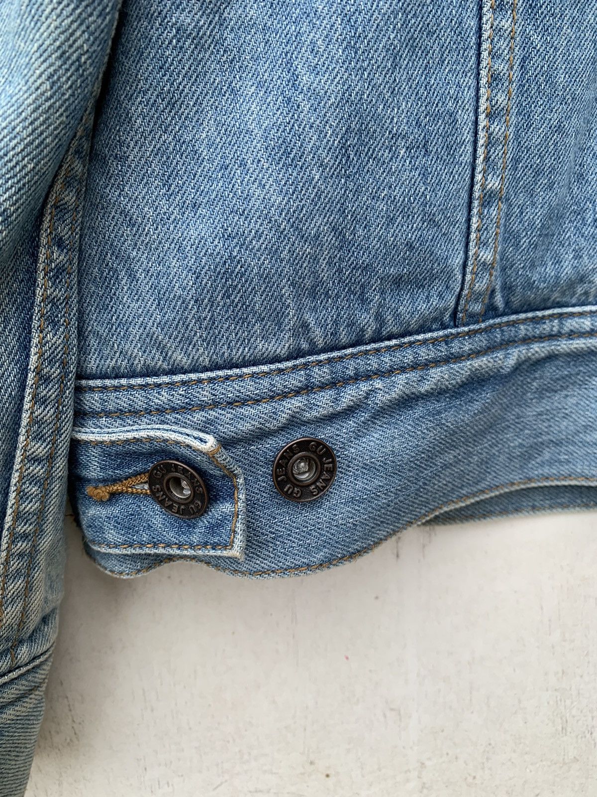 GU 🔥Steals🔥 GU Sherpa Lined Denim Jacket Mens Size US S / EU 44-46 / 1 - 8 Thumbnail