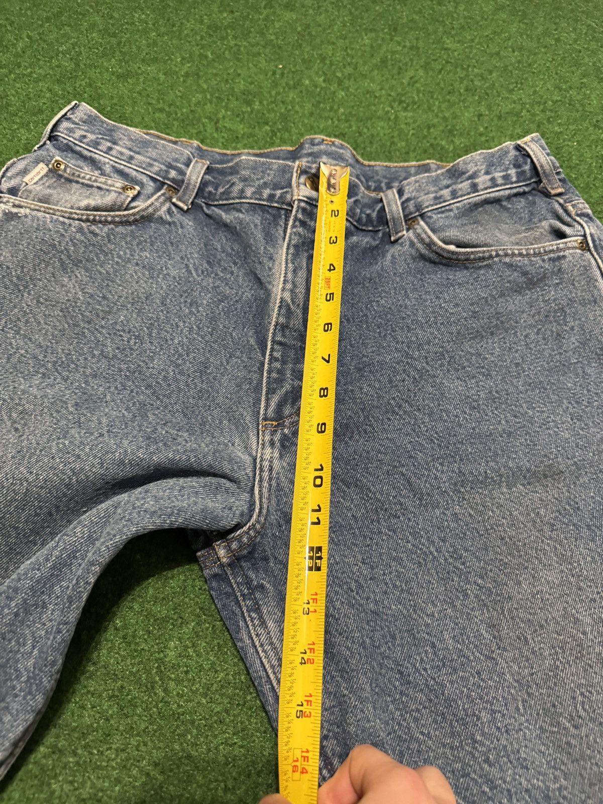 Carhartt Carhartt Jeans 38x30 Flannel-Lined Relaxed Denim Size US 38 / EU 54 - 10 Thumbnail