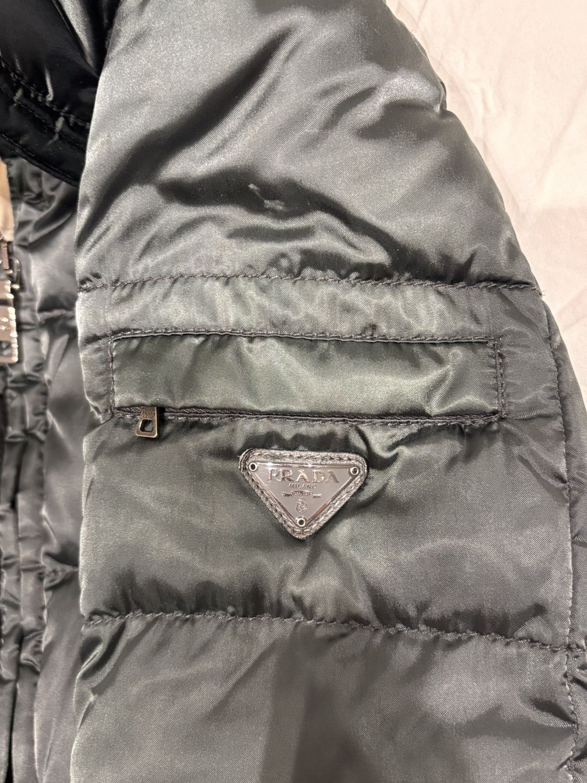 Prada Prada Women Puffer Jacket dark green Size XS / US 0-2 / IT 36-38 - 5 Thumbnail