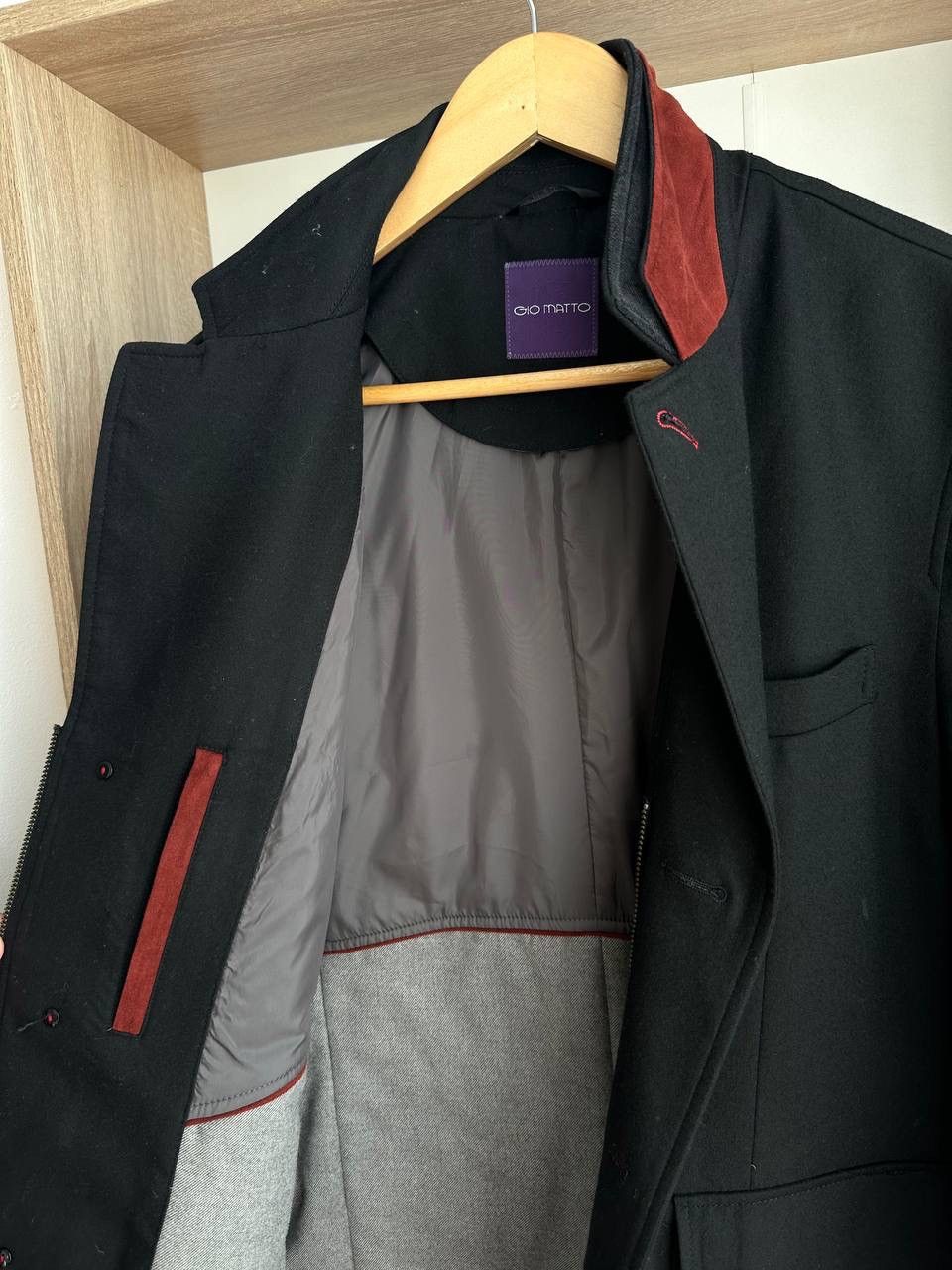 Japanese Brand × Vintage Vintage GIO Matto Purple Label Wool Cashmere Blazer Jacket Size 38R - 10 Thumbnail