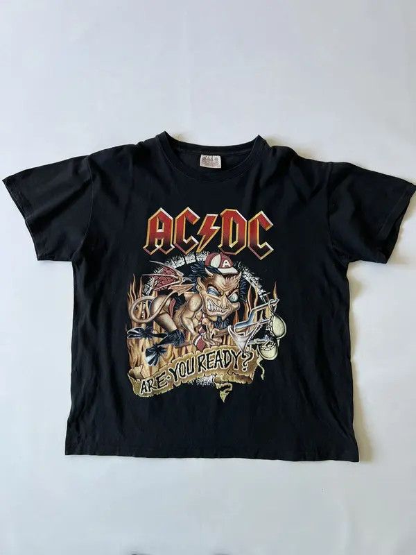 AC/DC Taeko x Mao Vintage AC/DC T-shirt Size US XL / EU 56 / 4 - 5 Thumbnail