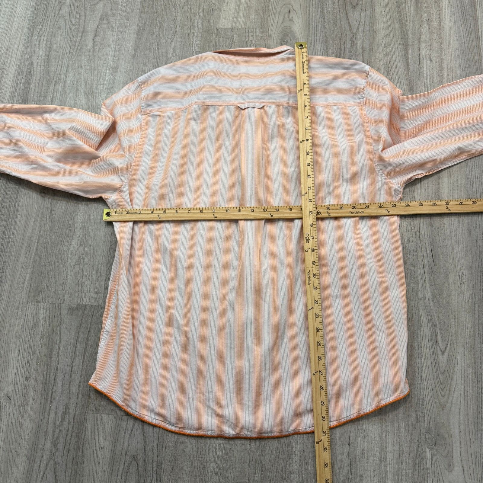 Tommy Bahama Tommy Bahama Button Shirt Men's Extra Large XL Orange Blue Size US XL / EU 56 / 4 - 7 Thumbnail