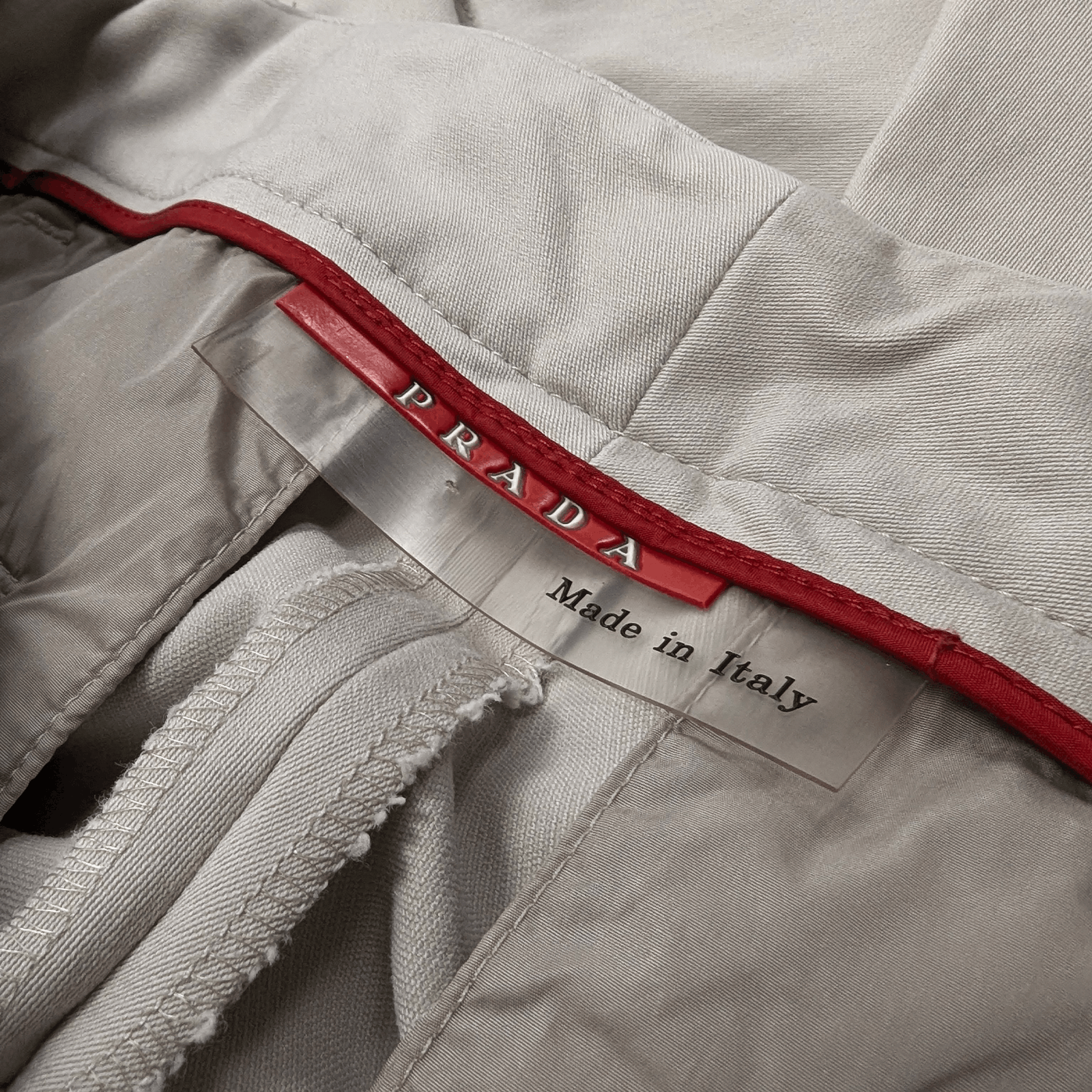 Prada Prada Sport Linea Rossa Vintage 00s Asymmetric PantsEU38/S-M Size 38" / US 16 / IT 52 - 8 Thumbnail
