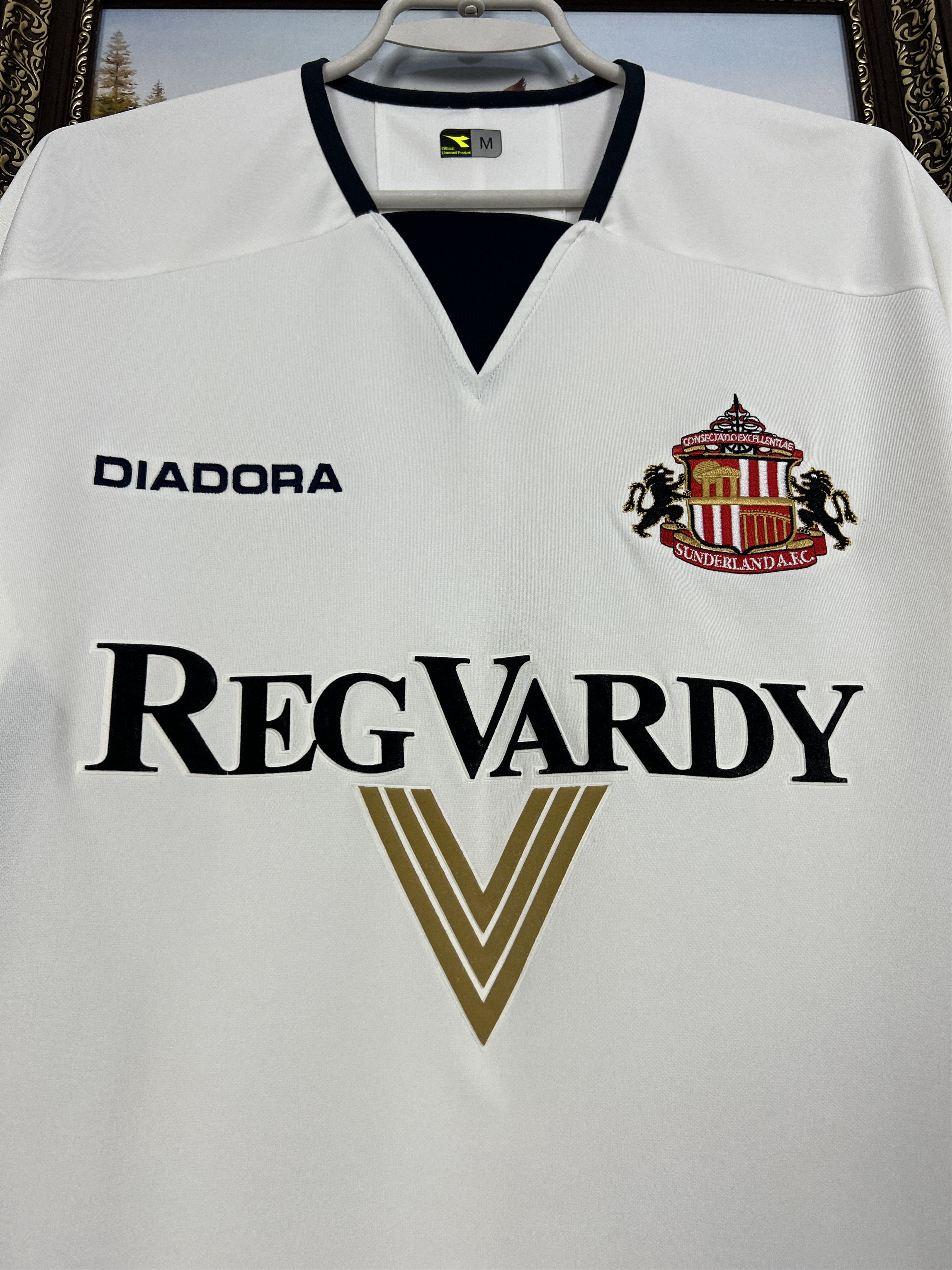 Diadora Sunderland Away football shirt 2004 Soccer Diadora Jersey Size US M / EU 48-50 / 2 - 3 Thumbnail