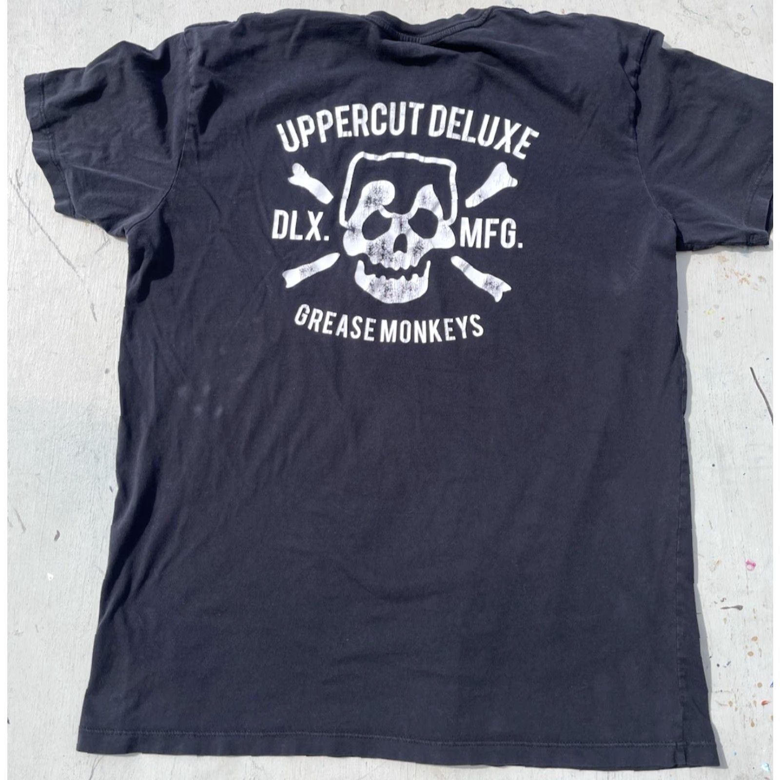 Vintage VINTAGE not applicable; keep to original: Men's Uppercut Deluxe T-Shirt Black Logo XL Pomade Street Aussie Slick Greaser Size US XL / EU 56 / 4 - 2 Thumbnail