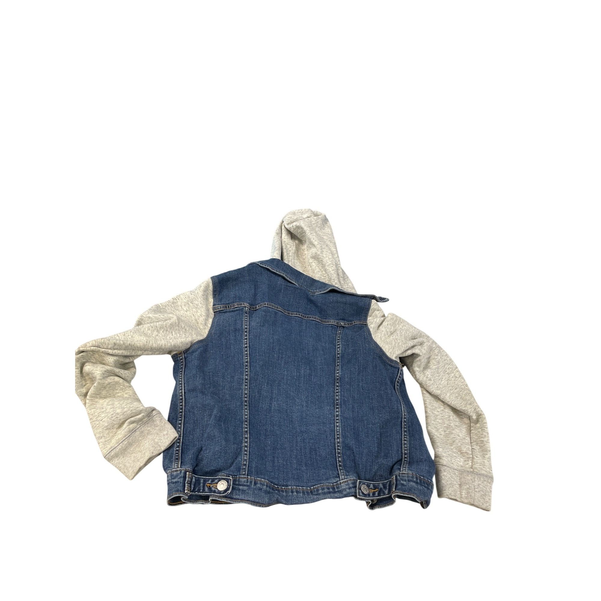 Levi's Levis Strauss Trucker womans Denim Jacket With Gray Hoodie S Size L / US 10 / IT 46 - 10 Thumbnail